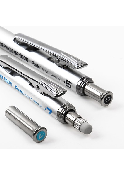 0.5mm Pentel Profesyonel Çizim Etkinliği Otomatik Kalem 1 Adet PG1015 (13.17.19) 0.3mm/0.5mm/0.7mm/0.9mm Metal Kalemlik (Yurt Dışından)