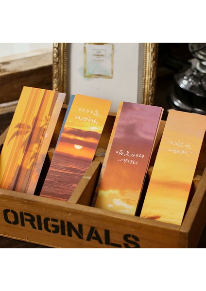 G 30 Adet/takım Rüya Plan Kağıdı Kitap Ayracı Estetik Yağlıboya Edebi Manzara Bulutlar Kağıt Okuma Dıy Endeksi Malzeme Şerit (Yurt Dışından) modelleri