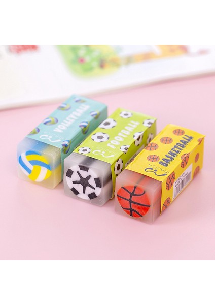 Rastgele Tasarım 3 Adet 3 Adet/grup Renkli Karikatür Desen Kauçuk Silgi Çocuklar Için Sevimli Silgi Kırtasiye Hediye Ödülleri Okul Malzemeleri Sevimli Kırtasiye (Yurt Dışından)