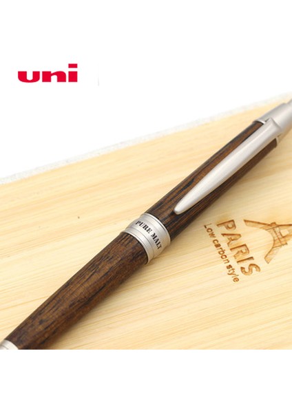 Koyu Kahverengi 1 Adet Tek Parça Japonya Uni Saf Malt Mekanik Kurşun Kalem 0.5mm Meşe Ahşap Doğal Veya Koyu Kahverengi Renkler M5-1025 (Yurt Dışından) modelleri