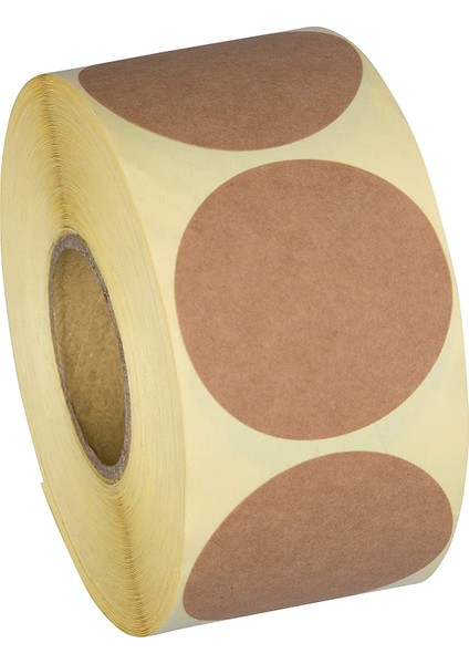 4.5cm Kraft Özel Çıkartmalar Yuvarlak Doğal Kraft El Yapımı Etiket Fırında Ambalaj, Konserve Kavanozları, Kurabiye Çantaları, Hediye Paketi Için Yapışkanlı Etiketler (Yurt Dışından) fiyatları
