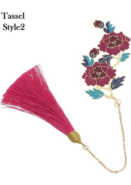 Style4 Çin Tarzı Kolye Imleri Çiçekler Tavşan Phoenix Metal Püskül Imi Sevgililer Günü Paskalya Hediyesi Ofis Okul Malzemeleri (Yurt Dışından)