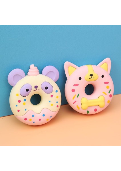 4 Adet Karikatür Kawaii Panda Unicorn Donut Silgi Hayvan Yazma Çizim Kauçuk Kalem Silgi Okul Ofis Malzemeleri Doğum Günü Hediyesi (Yurt Dışından) modelleri