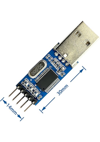 PL2303 USB to RS232 TTL UART Çevirici Modül Seri Port Haberleşme Mcu Uydu Alıcı Dvd GSM Telefon