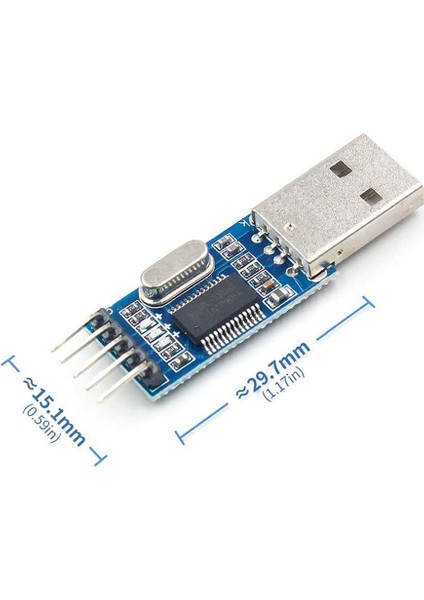 PL2303 USB to RS232 TTL UART Çevirici Modül Seri Port Haberleşme Mcu Uydu Alıcı Dvd GSM Telefon