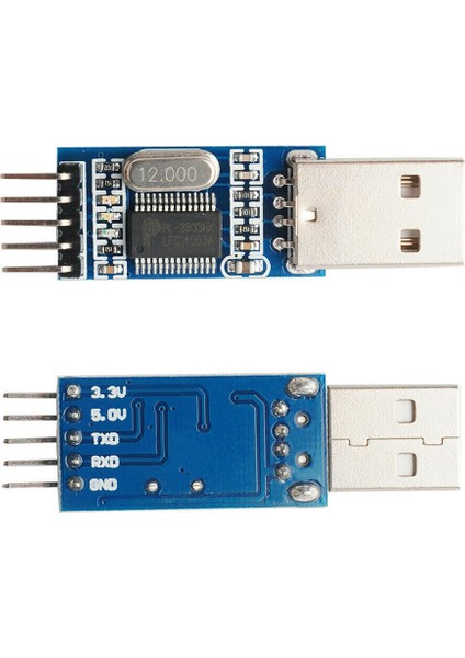 PL2303 USB to RS232 TTL UART Çevirici Modül Seri Port Haberleşme Mcu Uydu Alıcı Dvd GSM Telefon