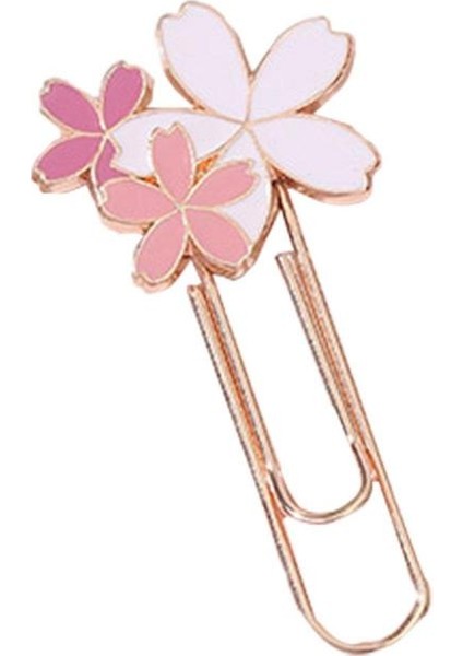 C Kiraz Çiçeği Ataş Sakura Şekilli Kitap Ayracı Kiraz Çiçeği Ataşlar Sevimli Çiçek Imleri Metal Çiçek Şekilli Ataç (Yurt Dışından) indirimleri