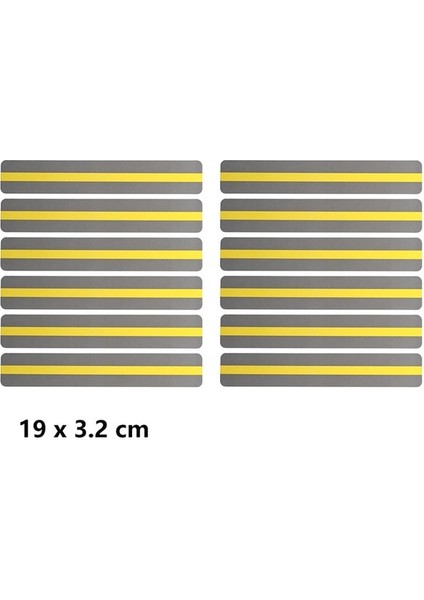 10 Adet-Sarı 6/8/10 Adet Şeffaf Okuma Kılavuzu Şerit Okul Malzemeleri Fosforlu Kalem Renkli Kaplamalar Disleksi Öğrenci Için Plastik Kitap Ayracı (Yurt Dışından)