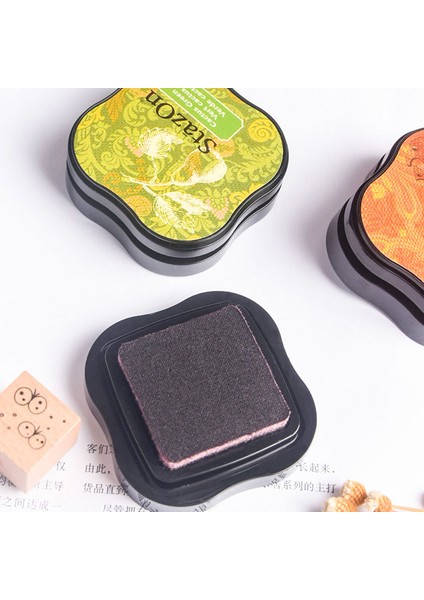 34 1 Adet Japonya Tsukıneko Stazon Mürekkep Pedi Hızlı Kuru Yağ Bazlı Mürekkep (Yurt Dışından) indirimleri