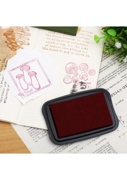 Simli Mürekkep Pedi Retro Altın Renkler Dıy Zanaat Inkpad El Yapımı Kauçuk Pullar Kumaş Ahşap Kağıt Scrapbooking Mürekkep Pedi Kırtasiye Malzemeleri (Yurt Dışından) fırsatları