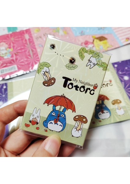 Yeşil Kawaii Totoro Bloknot Yapışkan Not Yapılacaklar Listesi Mymelody Planlayıcısı Etiket Sevimli Japon Karikatür Unicorn Kırtasiye Katlama Malzemeleri (Yurt Dışından) modelleri