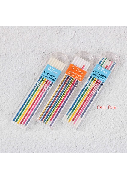 0.7mm 1 Kutu 1 Kutu-3 Kutu 0.7mm/0.5mm Renkli Mekanik Kurşun Kalem Dolum Kurşun Silinebilir Öğrenci Kırtasiye Malzemeleri Sanat Kroki Çizim Malzemeleri (Yurt Dışından) indirimleri