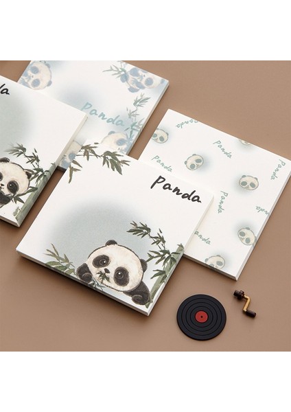 Panda Çok Sevimli Panda Yayınlandı Yapışkan Notlar Yapışkanlı Not Not Defteri Öğrenciler Için Mürekkep Geçirmez (Yurt Dışından)