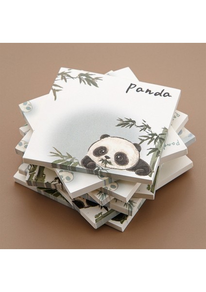 Panda Çok Sevimli Panda Yayınlandı Yapışkan Notlar Yapışkanlı Not Not Defteri Öğrenciler Için Mürekkep Geçirmez (Yurt Dışından)