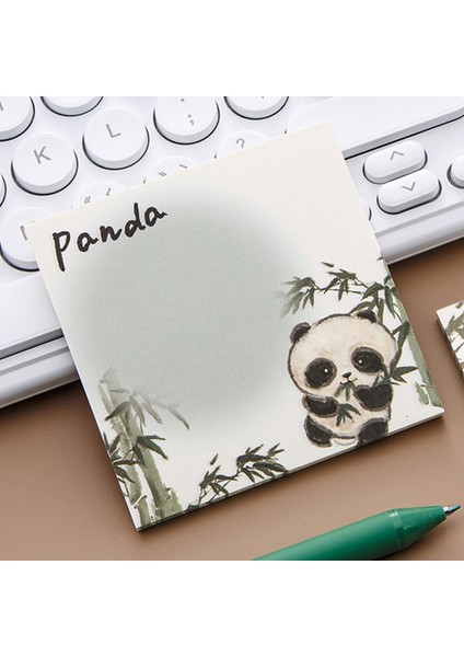 Panda Çok Sevimli Panda Yayınlandı Yapışkan Notlar Yapışkanlı Not Not Defteri Öğrenciler Için Mürekkep Geçirmez (Yurt Dışından)
