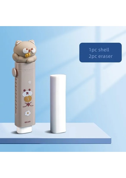 Ayı Basın Tipi Çocuklar Için Silgi Yaratıcı Sevimli Cartoob Kedi Paw Bunny Ayı Tarzı Okul Silgiler Kawaii Kırtasiye Silgi Öğrenci (Yurt Dışından)