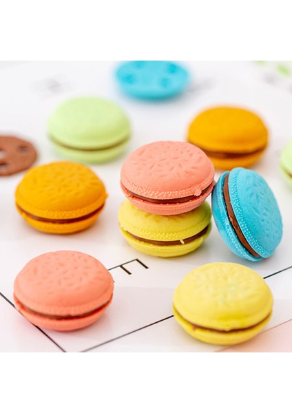 Çeşitli Renk 3x3 cm 4 Kutu Mini Macaron Silgi Çocuklar Macaron Silgi Kırtasiye Silgi Anaokulu Ödülleri Mini Silgi (Yurt Dışından)