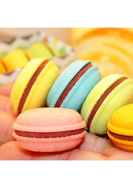 Çeşitli Renk 3x3 cm 4 Kutu Mini Macaron Silgi Çocuklar Macaron Silgi Kırtasiye Silgi Anaokulu Ödülleri Mini Silgi (Yurt Dışından)
