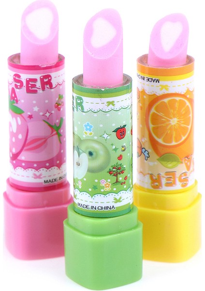 7.2x1.8 cm 1 Adet 1/2/4 Adet Yaratıcı Sevimli Izle Muz Meyve Dondurma Macron Kalem Silgisi Kauçuk Yenilik Çocuklar Öğrenci Öğrenme Ofis Kırtasiye (Yurt Dışından)