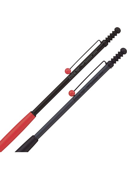 Kırmızı 1 Adet Tombow Mini Ince Tasarım Mekanik Kurşun Kalem Zoom 707 Hediye Kalem Sh-Zs Anti-Break Metal Kalem Ucu (Yurt Dışından)