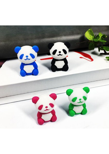 1 Adet Rastgele Gönderilen 1 Adet Kawaii Sevimli Panda Silgi Karikatür Yaratıcı Kalem Silgi Aksesuarları Kore Kırtasiye Ofis Okul Malzemeleri (Yurt Dışından)