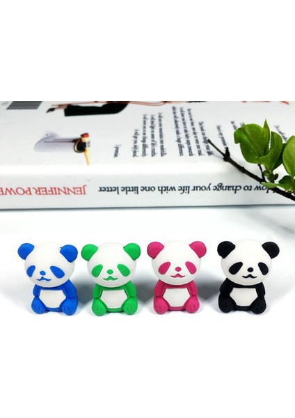 1 Adet Rastgele Gönderilen 1 Adet Kawaii Sevimli Panda Silgi Karikatür Yaratıcı Kalem Silgi Aksesuarları Kore Kırtasiye Ofis Okul Malzemeleri (Yurt Dışından)