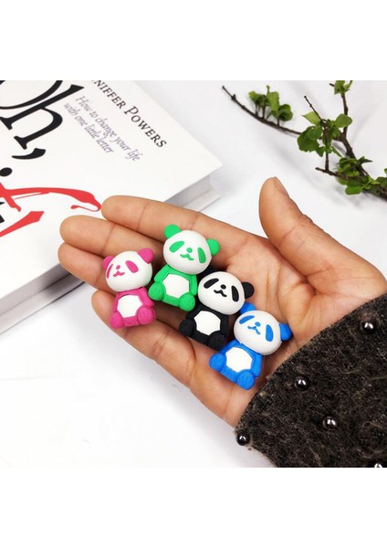 1 Adet Rastgele Gönderilen 1 Adet Kawaii Sevimli Panda Silgi Karikatür Yaratıcı Kalem Silgi Aksesuarları Kore Kırtasiye Ofis Okul Malzemeleri (Yurt Dışından)