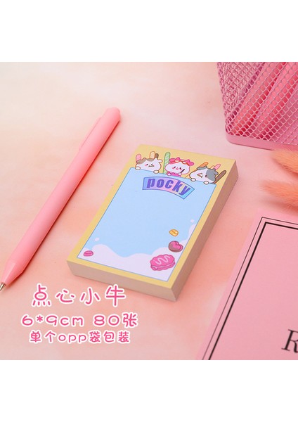 E 80 Sayfa Öğrenci Kız Not Defteri Mesajı Yapıştırmak Için N Kez Yırtılabilir Yapışkan Not Yapışkan Sekmeler Sevimli Not Defteri Not Notları (Yurt Dışından)