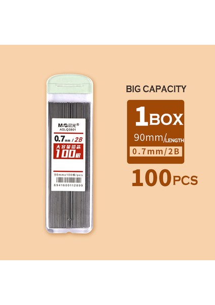 0.7mm 90MM 2b Mg 100 Adet Kalem Talepleri 2b/hb 0.5mm 0.7mm Grafit Kurşun Mekanik Kurşun Kalem Dolum Plastik Otomatik Kalem Kurşun Yerine (Yurt Dışından)