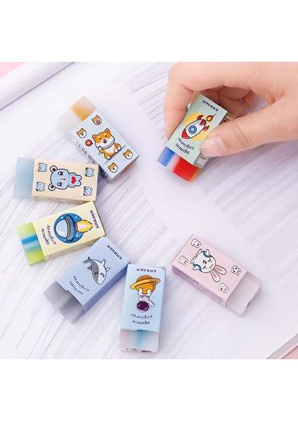 Evren Rastgele 1 Adet 1 Adet Kawaii Evren Pet Silgi Kauçuk Birincil Öğrenci Ödülleri Promosyon Hediye Kırtasiye Çocuklar Için Silgi (Yurt Dışından) fiyatları