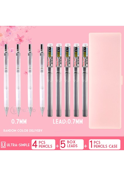 Resim Olarak Mg Kiraz Çiçekleri Mekanik Kurşun Kalem 0.5/0.7mm Çizim Otomatik Kalem Okul Malzemeleri Için Kore Okul Malzemeleri (Yurt Dışından)