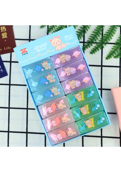 Bir 36 Adet/grup Kawaii Ayı Silgi Sevimli Yazma Çizim Kauçuk Kalem Silgi Kırtasiye Çocuklar Için Hediyeler Okul Malzemeleri (Yurt Dışından) fiyatları