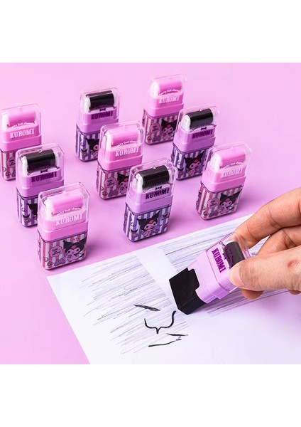 F Sanrio Kuromi Cinnamoroll Mymelody Sevimli Hayvan Merdane Kalem Silgisi Rulo Temizleme Silgi Çocuklar Için Düzeltme Kauçuk (Yurt Dışından) fırsatları