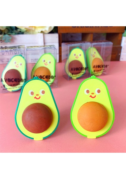 Rastgele Bir Avokado Sevimli Kalemtıraş ve Silgi Bir Öğrenci Kalemtıraş Okul Kalem Silgisi Kauçuk Çocuk Kırtasiye Hediyeler (Yurt Dışından) modelleri