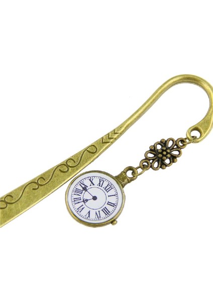 D Komik Saat Metal Imleri Vintage Retro Kule Kitap Kalemi Ataşlar Çocuklar Için Okuma Kırtasiye Öğrenci Hediye Okul Malzemeleri (Yurt Dışından) indirimleri