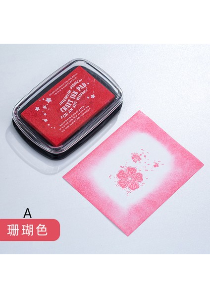 Bir Mphout 20 Renk Büyük Boy Mürekkep Pedi Damga Planlayıcısı Scrapbooking Silikon Damga Inkpad Diy Günlüğü Tebrik Kartı Yapımı Malzemeleri (Yurt Dışından)