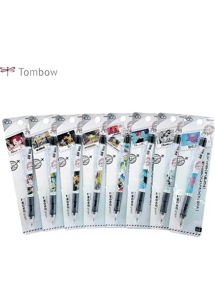 J 1 Adet Tombow Mono Mekanik Kurşun Kalem Sallamak Kurşun 0.5mm Yeni 100 Yıldönümü Posta Pulu Sınırlı Kalem Kırtasiye Kawaii Okul (Yurt Dışından) fiyatları
