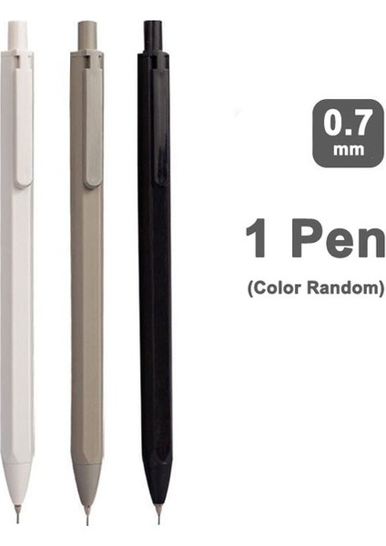 1 Kalem 0.7mm 0.5/0.7mm Basit Mekanik Kurşunkalemler Plastik Çizim Tahrikli Otomatik Kalem Öğrenci Ofis Malzemeleri Kırtasiye (Yurt Dışından)