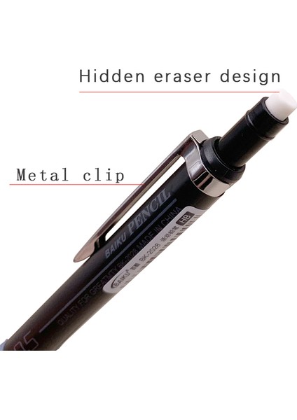 2 Adet 0.3mm ve Kurşun 0.3/0.5/0.7/0.9mm Mekanik Kurşun Kalem Kurşun Seti Öğrenci Silgi Tasarımlı Otomatik Kalemler Okul Boyama Yazma Malzemeleri (Yurt Dışından) indirimleri