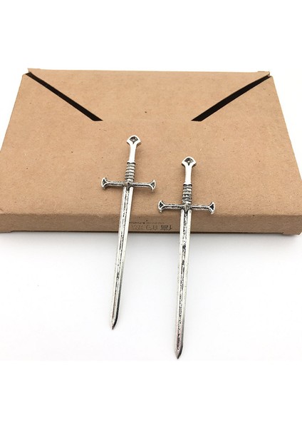 E-2 Adet 2/6 Adet Antika Kılıç Bıçak Kitap Ayracı Seti Retro Takılar Metal Kitap Ayraçları Okuma Kitabı Klipleri Işaretleyiciler Zanaat Malzemeleri Dıy Takı (Yurt Dışından)