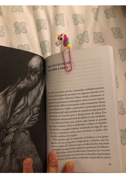 4095 MIX8PCS 8 Adet Tek Boynuzlu At Sevimli Kitap Ayracı Kitaplar Için Kağıt Klipler Kırtasiye Öğrenci Öğretmen Ofis Tedarik Notları Memo Tutucu Çocuklar Hediye (Yurt Dışından)