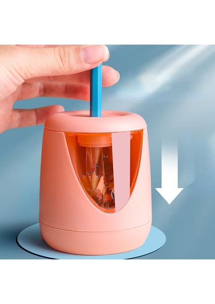 Pembe Otomatik Elektrikli Kalemtıraş Sevimli Çok Fonksiyonlu Ağır Mekanik Okul Ilköğretim Öğrencileri Çocuk Kırtasiye Hediye (Yurt Dışından) modelleri