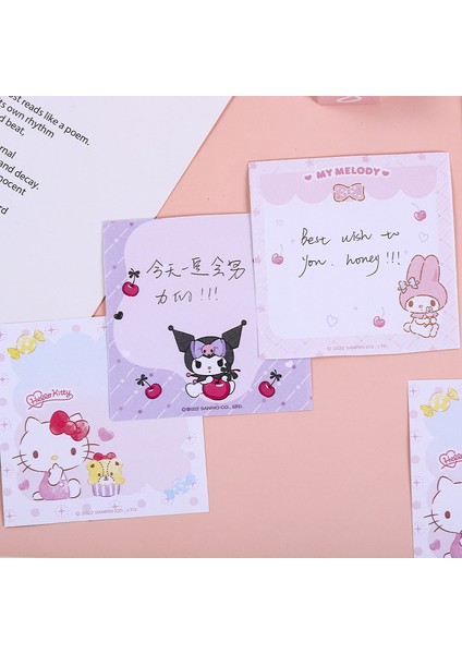 B 100 Sayfa Sevimli Karikatür Anime Bloknot Scrapbooking Dıy Kawaii Kırtasiye Yapışkan Notlar Okul Günlüğü Mesaj Not Kağıdı Çocuklar Hediye (Yurt Dışından) fırsatları