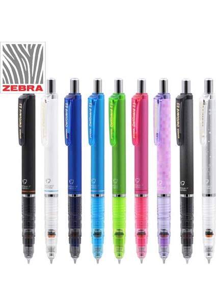 Beyaz 1 Adet 1 Adet Yeni Zebra Delguard Mekanik Kurşun Kalem MA85 0.5 mm Renkli Çizim Kroki Öğrenci Yazma Sürekli Çekirdek Aktivite Kalemi (Yurt Dışından)