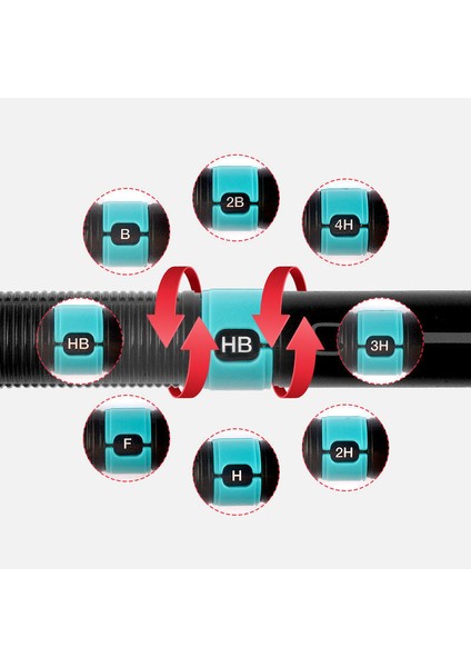 0.3 Kalem ve Kurşun 0.3/0.5/0.7/0.9mm Kurşun Çubuklar ile Kalem Seti Plastik Mekanik Kurşun Kalem Okul Yazma Sanat Çizim Malzemeleri Kawaii Kırtasiye (Yurt Dışından)