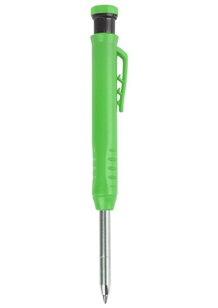 1 Adet Yeşil Kalem Katı Kalem Kontrplak Ahşap Üzerinde Işaretlemek Için Mekanik Otomatik Marangozlar Markalama 2.8mm Siyah Kırmızı Sarı Derin Delik Işareti Açar (Yurt Dışından)