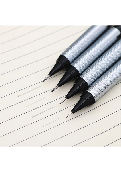 0.9mm 2b Kalem Yüksek Kaliteli Tam Metal ZD125 Mekanik Kurşun Kalem 0.3 0.5 0.7 0.9mm Profesyonel Çizim Tasarım Boyama Otomatik Kalem (Yurt Dışından)