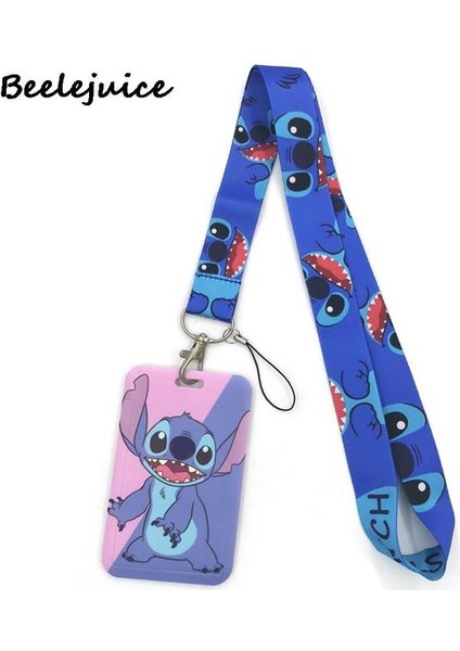 25 Lilo Stitch Karikatür Geri Çekilebilir Makaralı Isimlik Kordon Hemşire Kımlık Iş Kredi Kartı Çalışma Kartı Rozeti Tutucu Ofis Öğrenci Klip Kartı (Yurt Dışından) fiyatları
