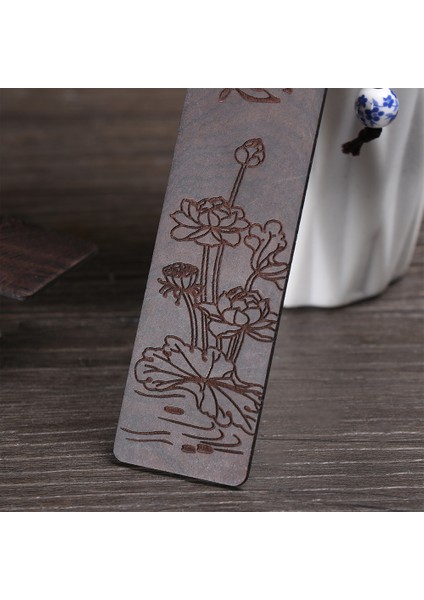 Bambu 1 Adet Retro Imi Sandal Ağacı Etiket Kitap Klipsi Sayfalandırma Mark Çin Tarzı Vintage Katı Ahşap El Sanatları Kırtasiye Okul Malzemeleri (Yurt Dışından) fiyatları