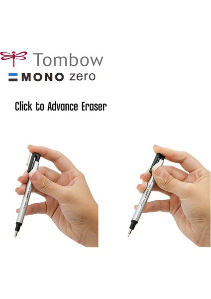 4 Kare Yedekler Tombow Mono Sıfır Kalem Itme Silgi Kalem Kauçuk Plastik Japon Kırtasiye Sanat Öğrenci Malzemeleri Çizim Değiştirilebilir Dolum (Yurt Dışından) modelleri